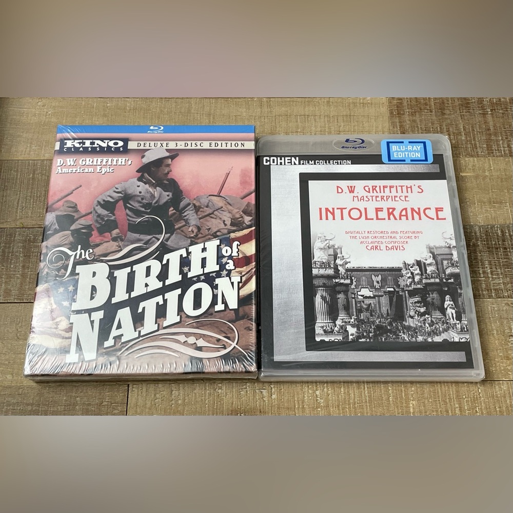 Intolerance (1916) The Birth of a Nation (1915) Deluxe Edition D.W. Griffith NEW
